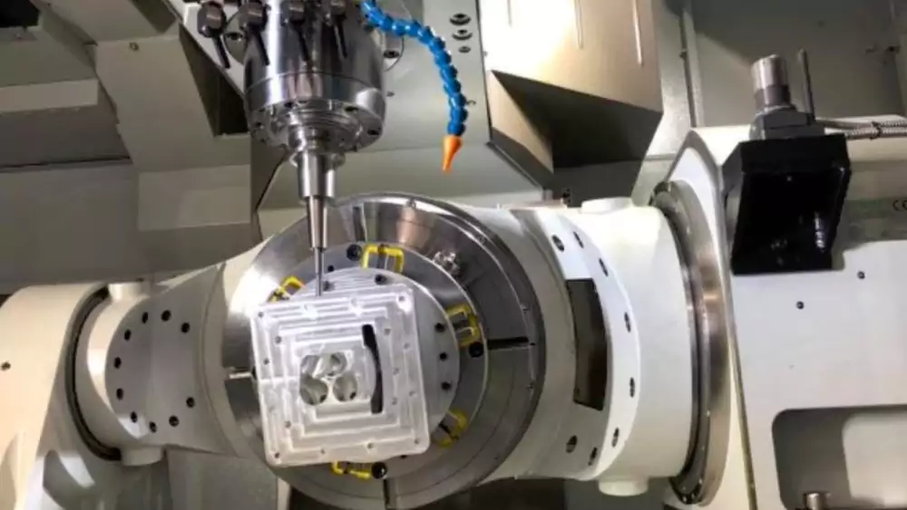 CNC Machined 316L Hydraulic Manifold