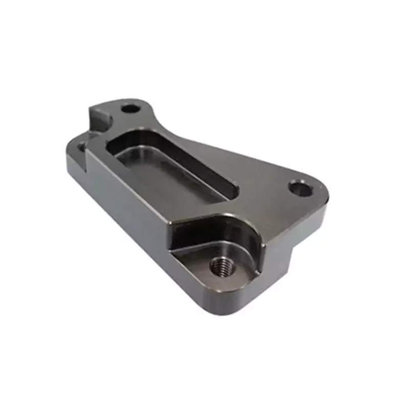 Black anodized aluminum parts