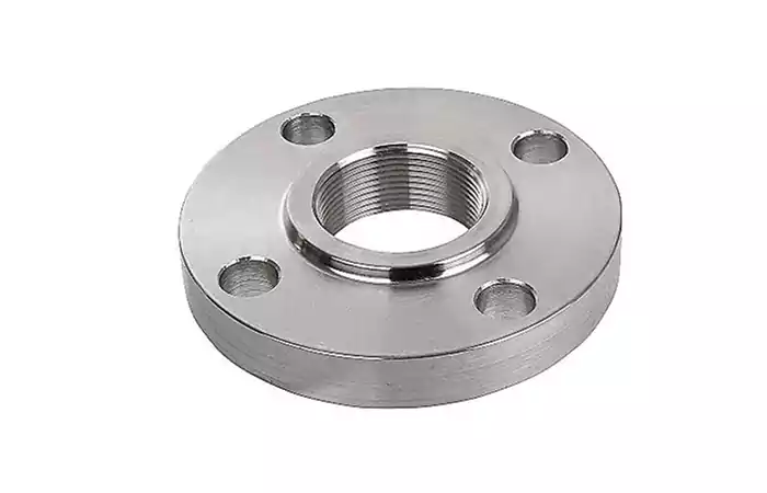 Non-standard threaded flange