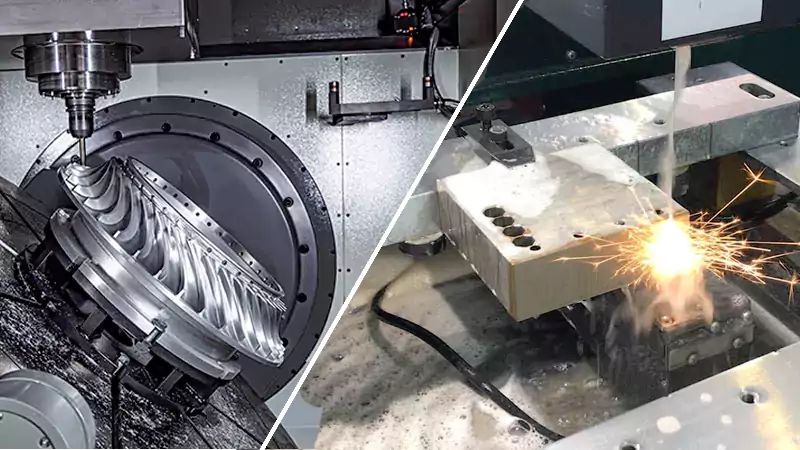 CNC Machining vs EDM