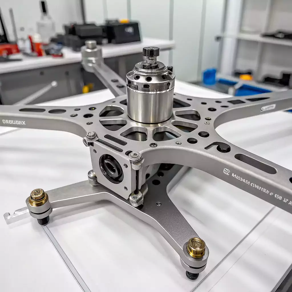 CNC machined titanium parts for drones