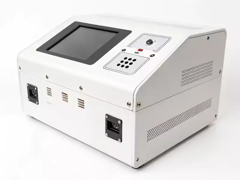 Aluminum casing for medical equipment