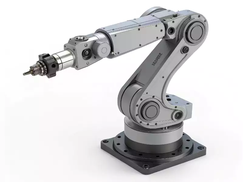 Aluminum alloy robot arm joints