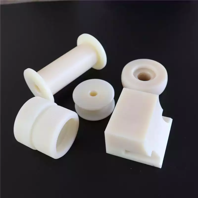 self-lubricating-nylon-bushings-plastic-components